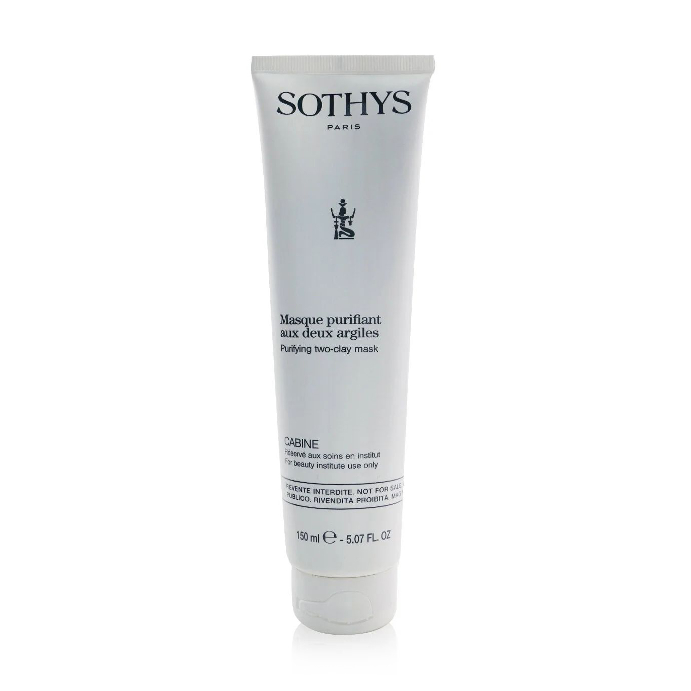 Активна себорегулювальна очищувальна маска для обличчя Sothys Purifying Two-Clay Mask, 150 мл