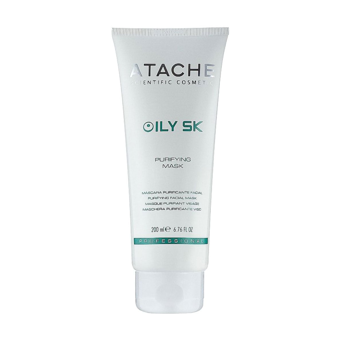 Антибактеріальна очищувальна маска для обличчя Atache Oily SK Purifying Mask, 100 мл