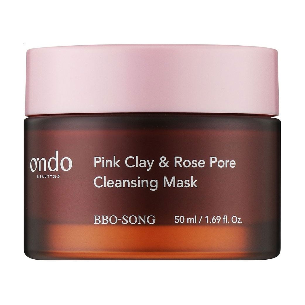 Очищувальна маска для обличчя Ondo Beauty 36.5 Pink Clay &amp; Rose Pore Cleansing Mask, 50 мл